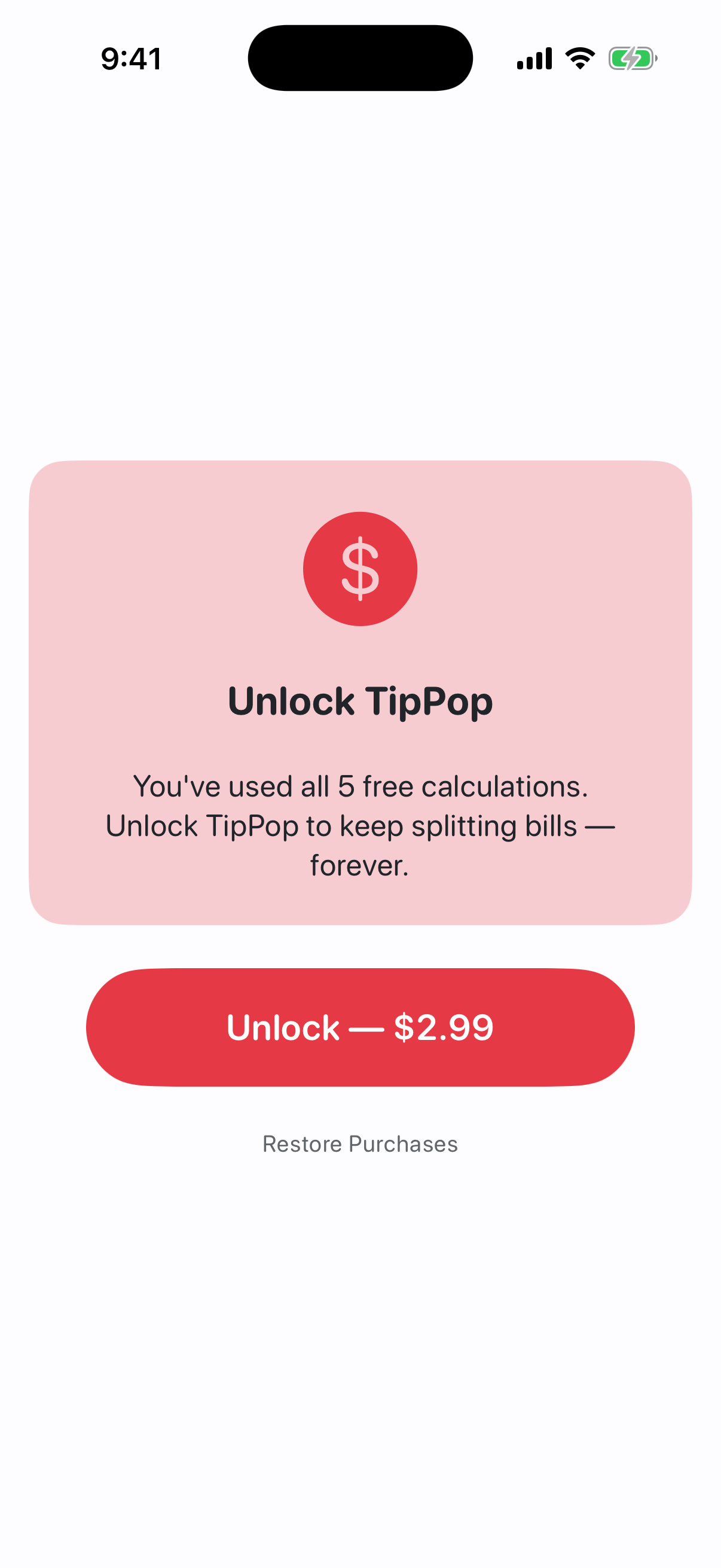TipPop Screenshot